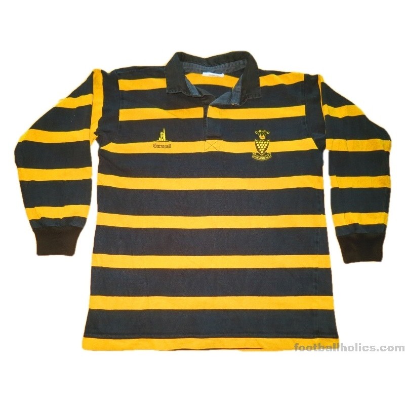 1996-98 Cornwall Rugby Union Pro Home L/S Shirt