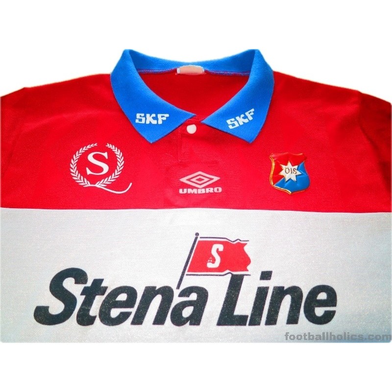 1994-95 Orgryte IS Match Worn No.6 Home Shirt