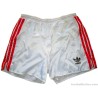 1980s Adidas Vintage 'Trefoil' White Nylon Shorts