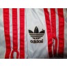 1980s Adidas Vintage 'Trefoil' White Nylon Shorts