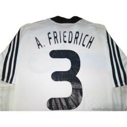 2008-09 Germany Friedrich 3 Home Shirt