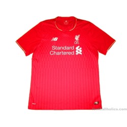 2015-16 Liverpool Home Shirt