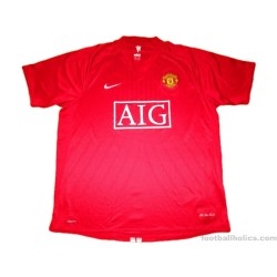 2007-09 Manchester United Home Shirt