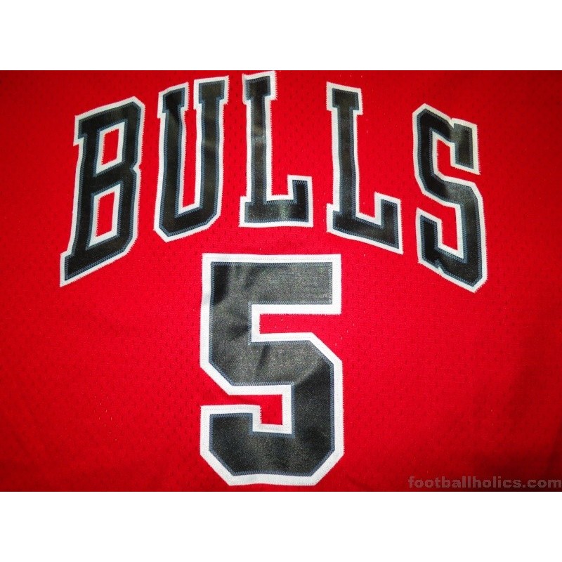 Lot Detail - 2003-2004 Jalen Rose Chicago Bulls Game-Used Road Alternate  Jersey & 2002-2003 Jalen Rose Chicago Bulls Game-Used Home Jersey (2)