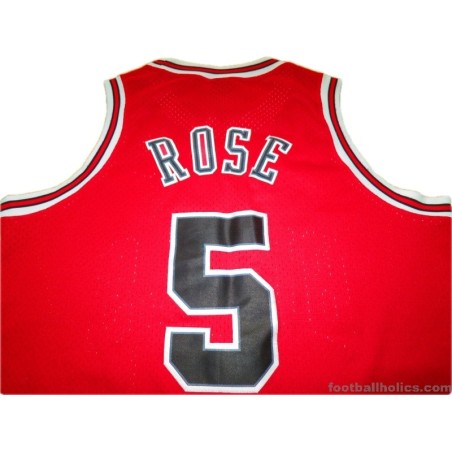 2002-04 Chicago Bulls Rose 5 Road Jersey