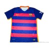 2015-16 FC Barcelona Player Issue Home Shirt