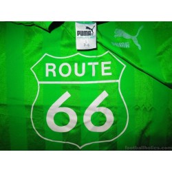 1980s Puma Vintage 'Route 66' Green Shirt