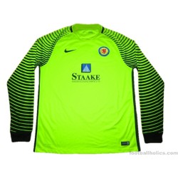 2016-17 Eintracht Braunschweig Player Issue Goalkeeper Shirt