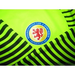 2016-17 Eintracht Braunschweig Player Issue Goalkeeper Shirt