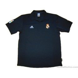 2001-02 Real Madrid Morientes 9 Centenary Away Shirt
