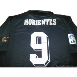 2001-02 Real Madrid Morientes 9 Centenary Away Shirt