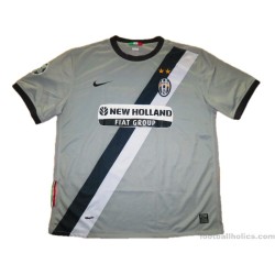 2009-10 Juventus Amauri 11 Champions League Away Shirt