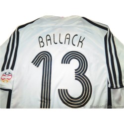 2005-07 Germany Ballack 13 Home Shirt