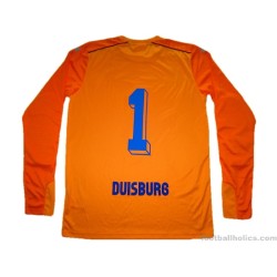 2016-17 MSV Duisburg Player Issue No.1 Goalkeeper Shirt