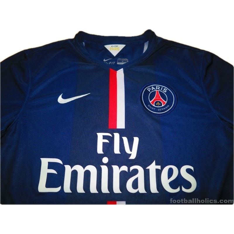 2014-15 Paris Saint-Germain Home Shirt