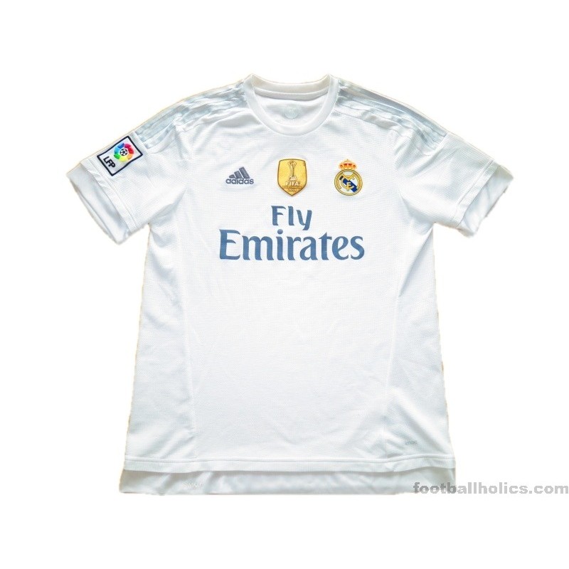 Real Madrid Home Jersey L/S 2015/16 - WCC