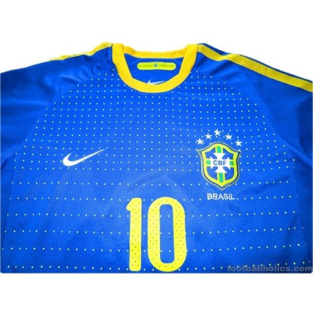 2010-11 Brazil Kaka 10 Away Shirt