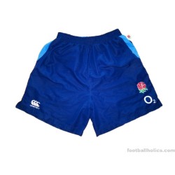 2013-14 England Player Issue Gym Shorts