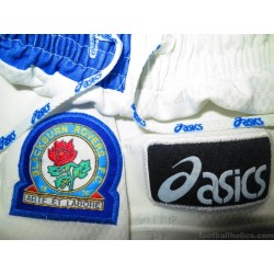 1996-98 Blackburn Rovers Home Shorts