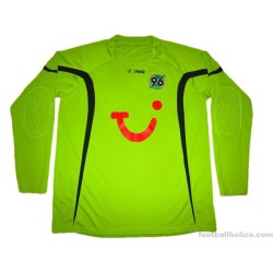 2011-12 Hannover 96 Player Issue Goalkeeper Shirt