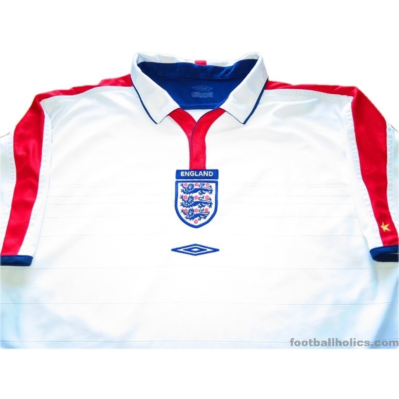 2003-05 England Home Shirt