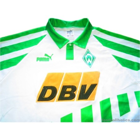 1994-95 Werder Bremen No.11 Home Shirt