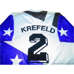 1990-93 Krefeld Match Worn No.2 Home Shirt