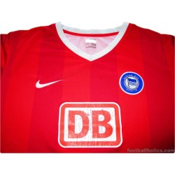 2007-08 Hertha Berlin Player Issue Away Shirt