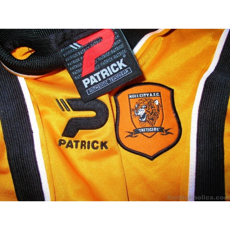 Patrick Hull City Mens SS Away Shirt 2003/05, null