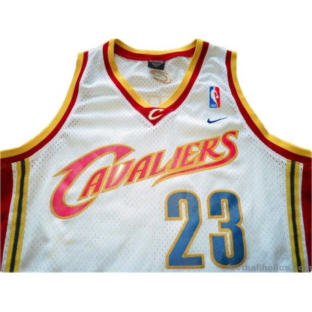 2003-10 Cleveland Cavaliers James 23 Home Jersey