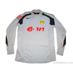 2004-05 Borussia Dortmund Match Issue (Weidenfeller) No.1 Goalkeeper Shirt