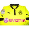2012-13 Borussia Dortmund Lewandowski 9 Home Shirt