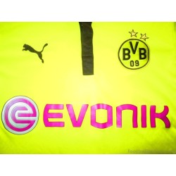 2012-13 Borussia Dortmund Lewandowski 9 Home Shirt