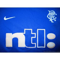 2001-02 Rangers Home Shirt