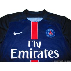 2015-16 Paris Saint-Germain Player Issue Home Shirt
