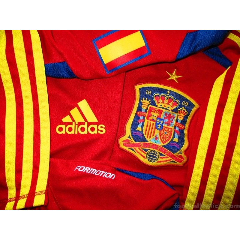 Camiseta Shirt Trikot ESPAÑA Adidas Spain 2011 Season World Cup Winners  Conferen