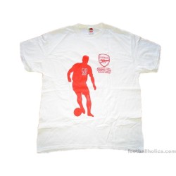 2006 Arsenal Dennis Bergkamp Testimonial T-Shirt