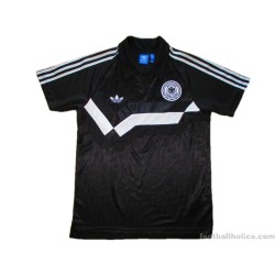 1988-90 West Germany 'Adidas Originals' Black Shirt