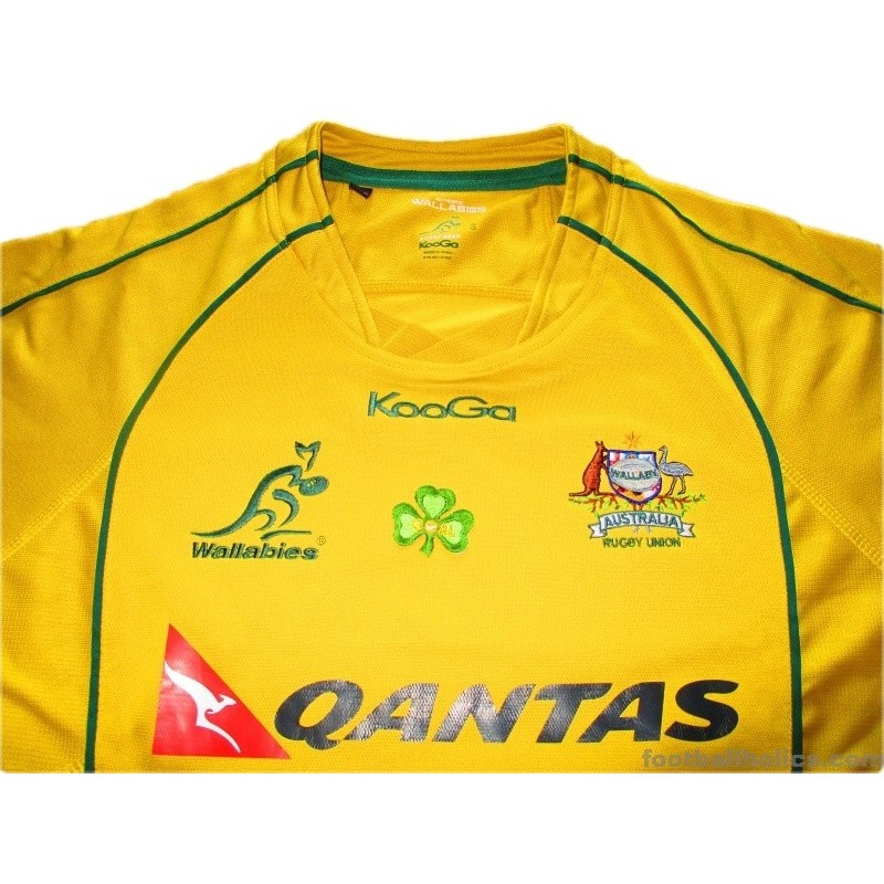 2010-12 Australia Wallabies Pro Home Shirt
