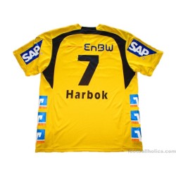 2007-08 Rhein Neckar Lowen Match Worn Harbok 7 Home Shirt