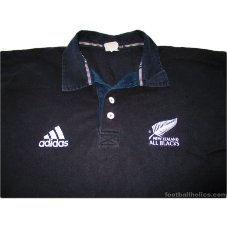 2002-03 New Zealand All Blacks Pro Home Shirt