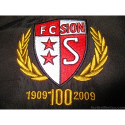 2009-10 FC Sion Centenary Jacket