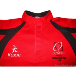 2012 Ulster Rugby 'Heineken Cup Final' Player Issue No.12 Training Shirt
