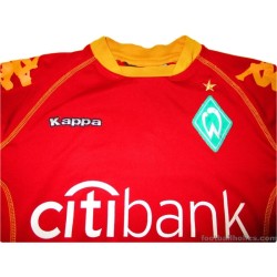 2008-09 Werder Bremen Goalkeeper Shirt