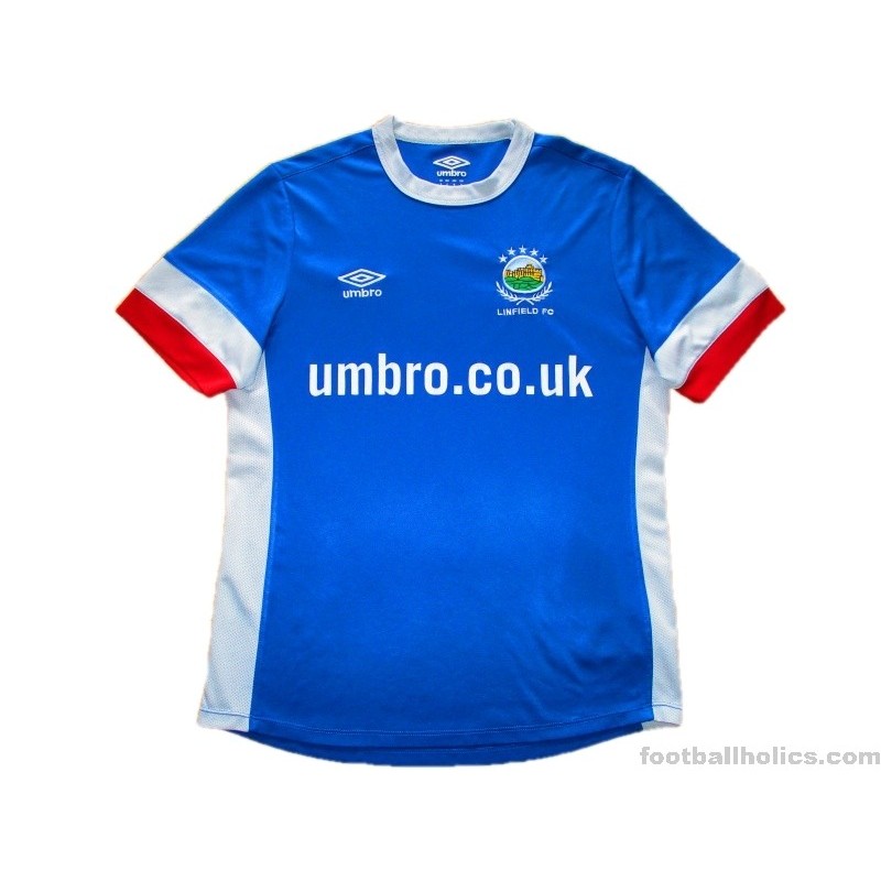 Retro linfield hot sale football shirts