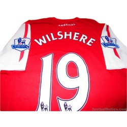 2011-12 Arsenal '125th Anniversary' Wilshere 19 Home Shirt