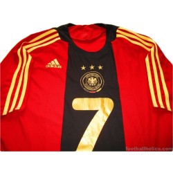 2008-09 Germany Schweinsteiger 7 Away Shirt