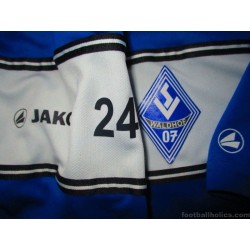 2011-12 Waldhof Mannheim Player Issue No.24 Training Shirt