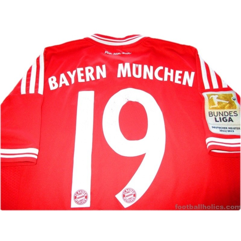 2013-14 Bayern Munich Gotze 19 Home Shirt