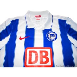 2009-10 Hertha Berlin Nennemann 55 Home Shirt